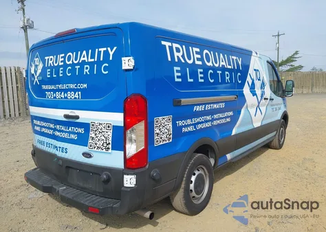 2023 Ford Transit-250 z USA, uszkodzony, nr VIN 1FTBR1Y85PKC03205